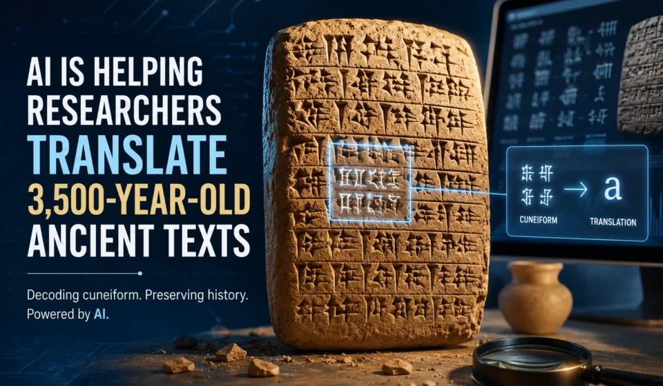 AI Is Helping Researchers Translate 3,500-Year-Old Ancient Texts