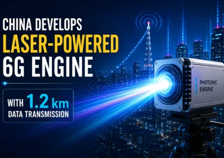 China Develops Laser-Powered 6G Engine With 1.2 km Data Transmission