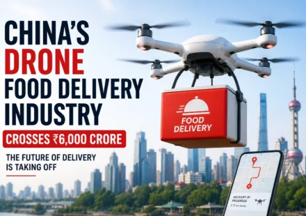 China’s Drone Food Delivery Industry Crosses ₹6,000 Crore