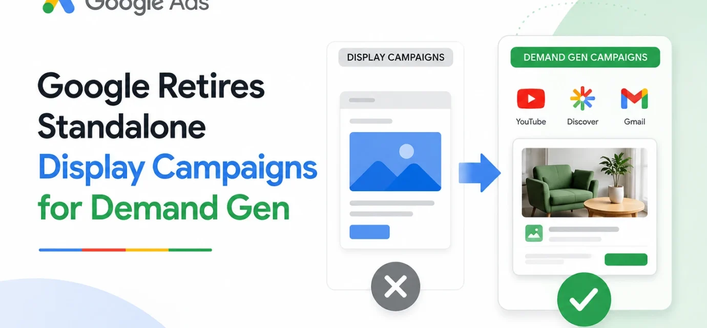 Google Retires Standalone Display Campaigns for Demand Gen