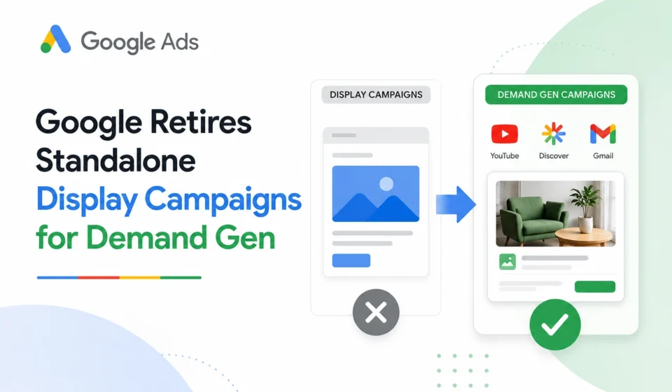 Google Retires Standalone Display Campaigns for Demand Gen