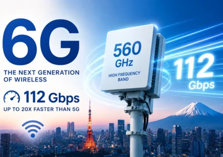 Japan Unveils 6G Prototype With Speeds 20 Times Faster Than 5G