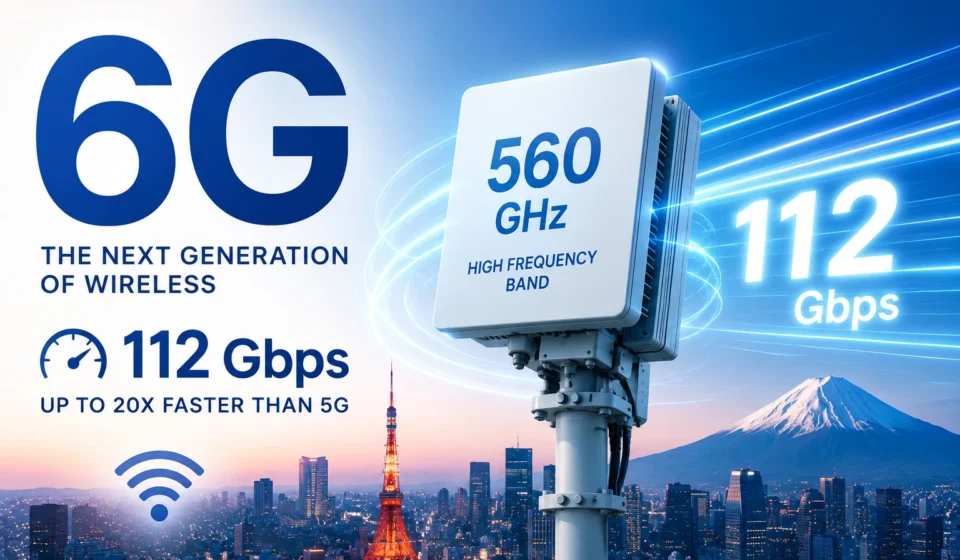 Japan Unveils 6G Prototype With Speeds 20 Times Faster Than 5G