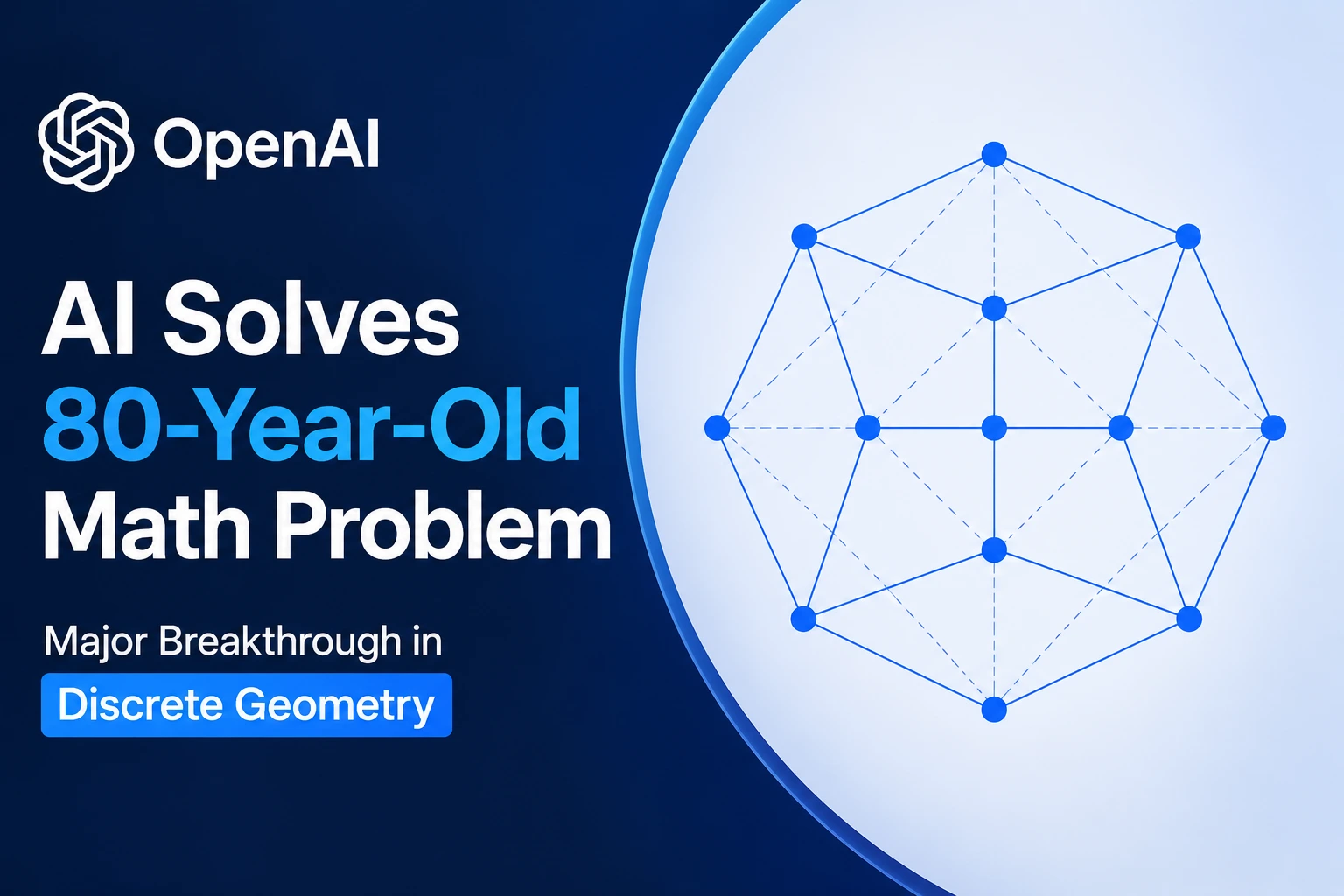 OpenAI AI Model Solves 80-Year-Old Math Problem in Major Geometry Breakthrough