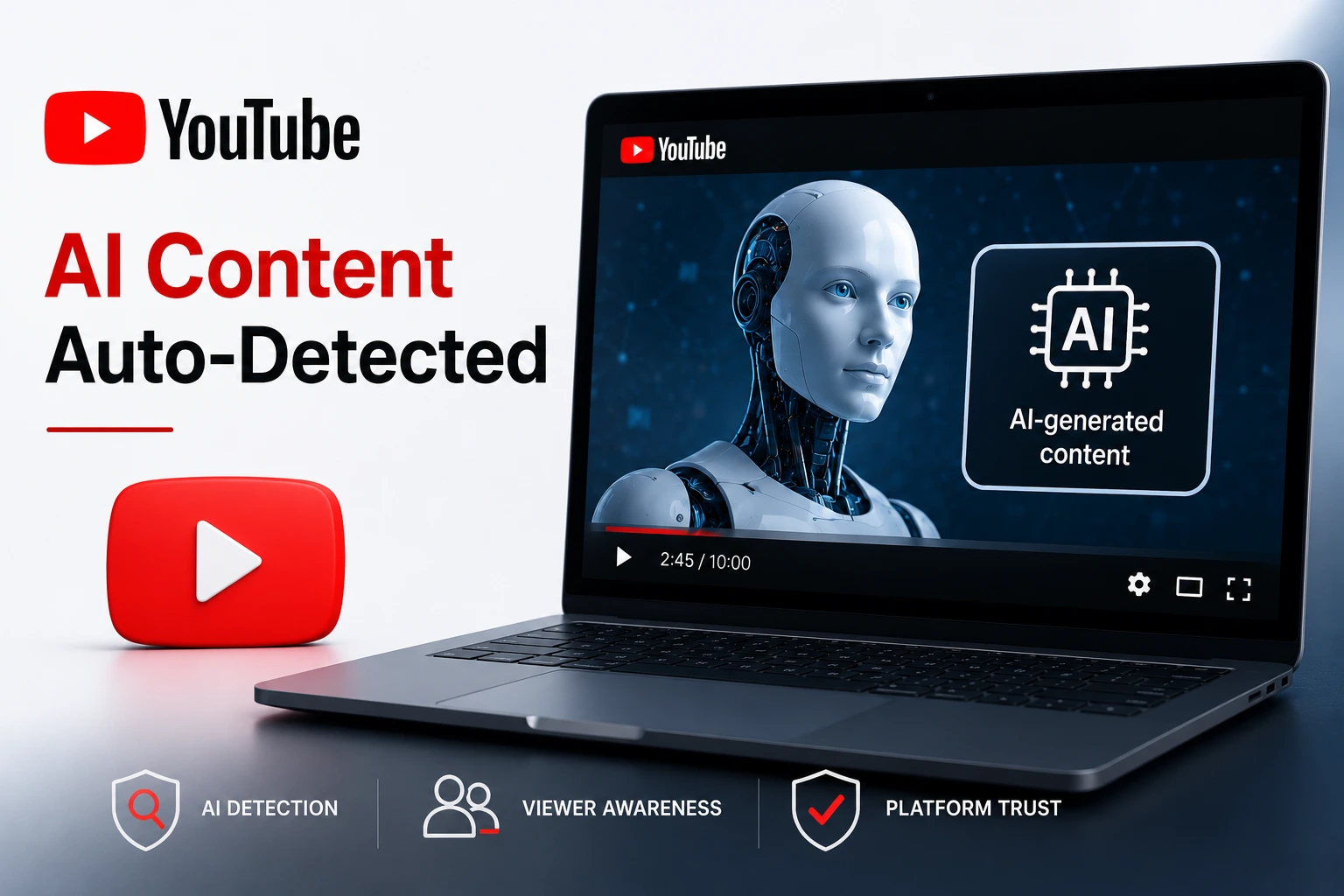 YouTube Now Auto-Detects AI Content and Labels It for Viewers