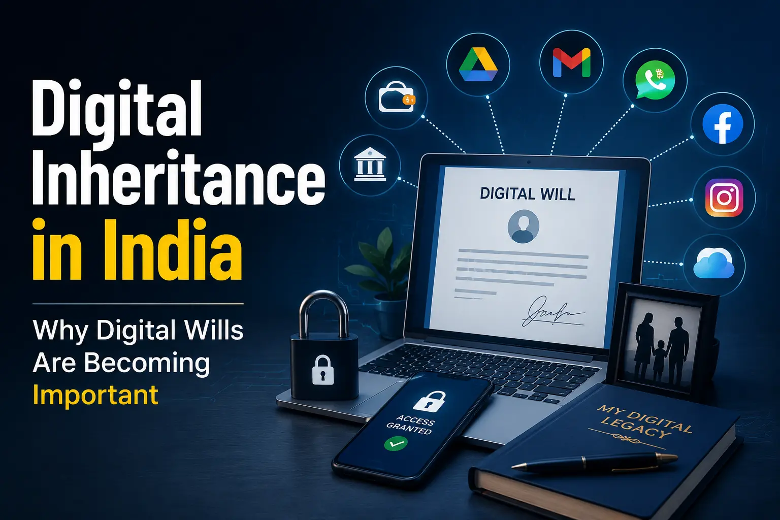 Digital Inheritance in India: Why Digital Wills Are Becoming Important