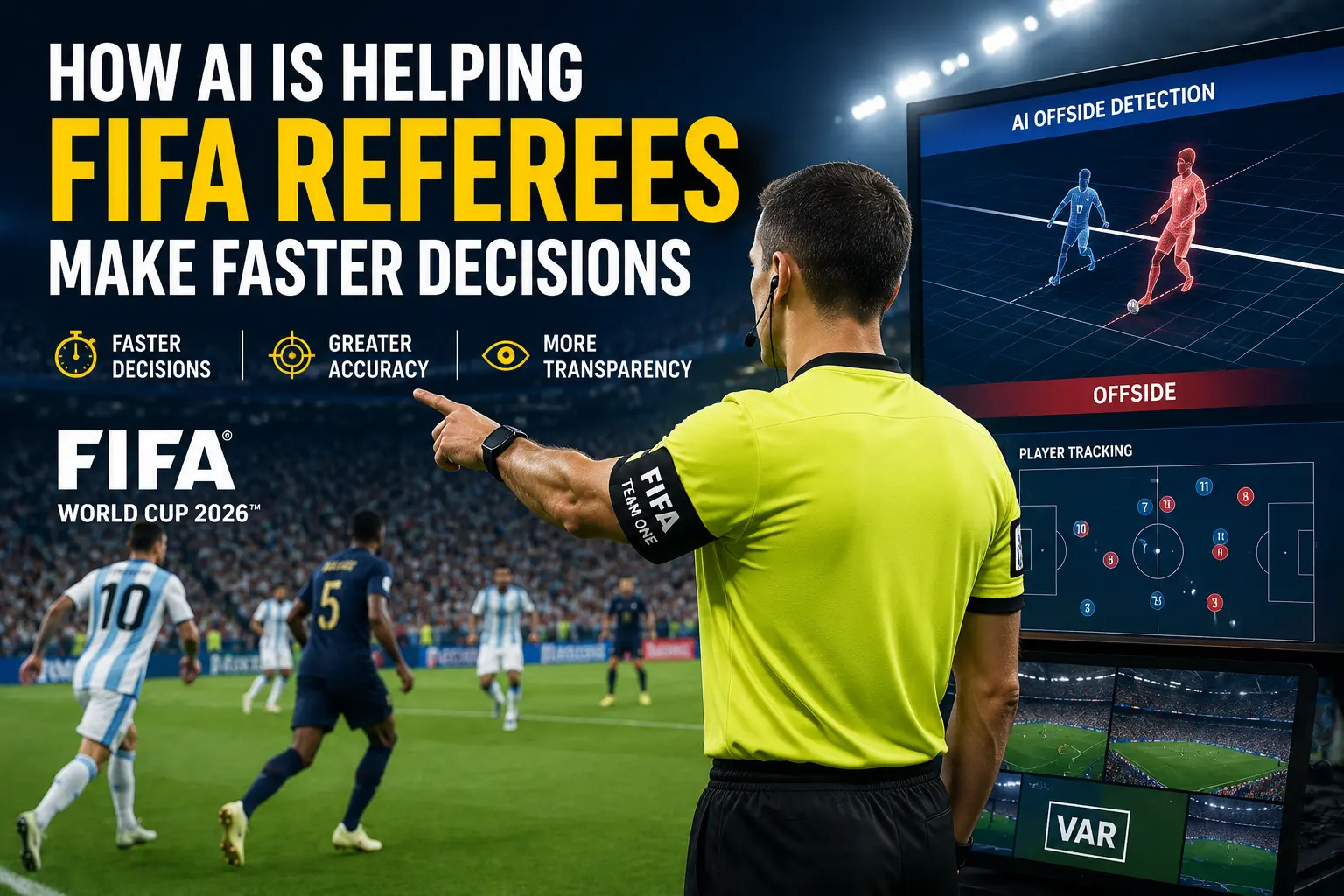 How AI Is Helping FIFA Referees Make Faster Decisions
