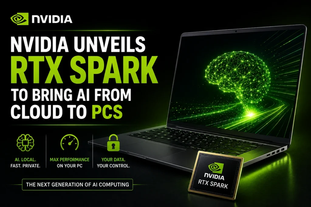 Nvidia Unveils RTX Spark to Bring AI From Cloud to PCs