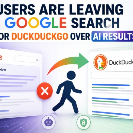 Users Are Leaving Google Search for DuckDuckGo Over AI Results