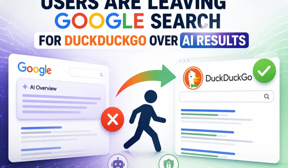 Users Are Leaving Google Search for DuckDuckGo Over AI Results