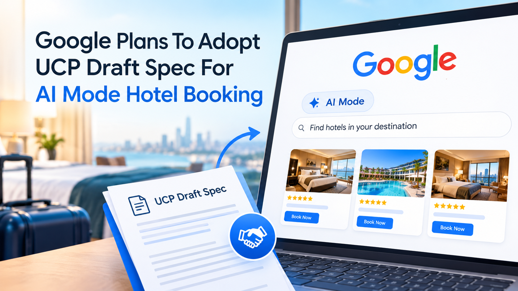 Google Plans To Adopt UCP Draft Spec For AI Mode Hotel Booking