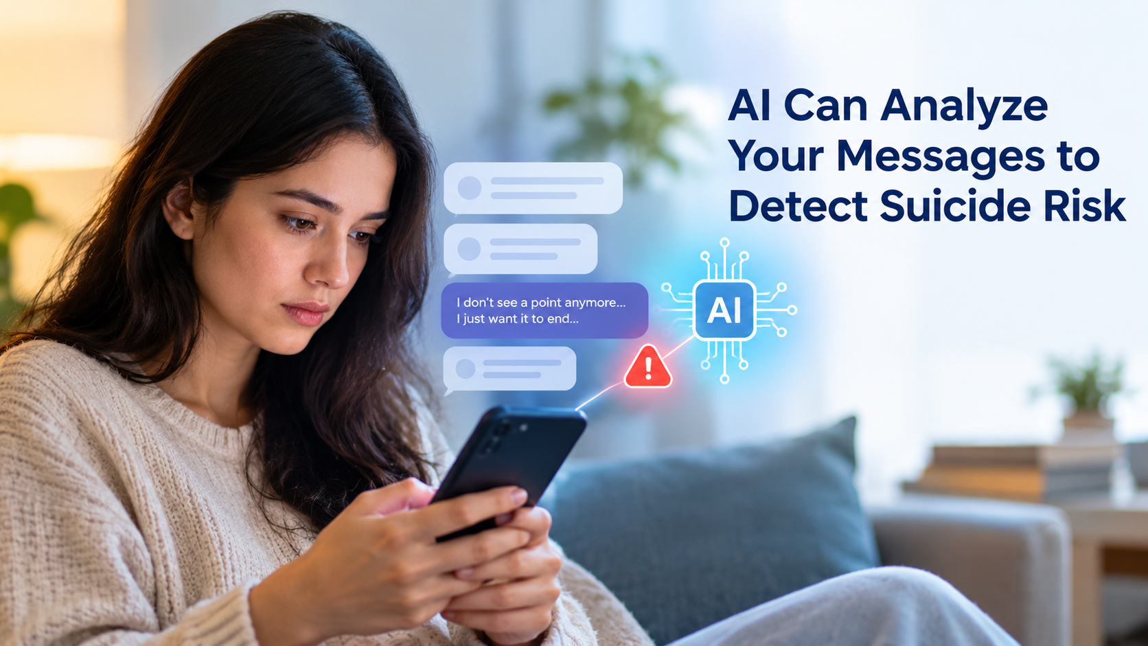 AI Can Analyze Your Messages to Detect Suicide Risk