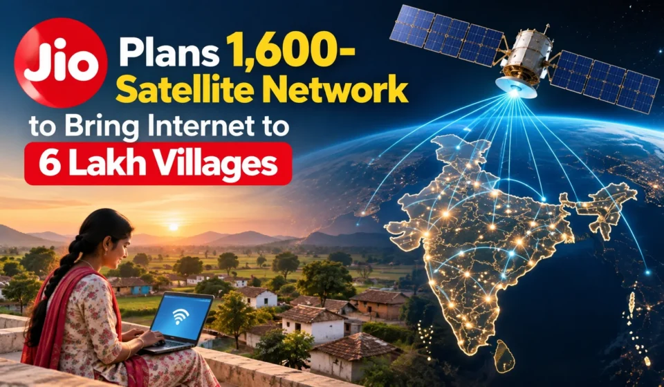 Jio Satellite Internet: 1,600 Satellites for 6 Lakh Villages