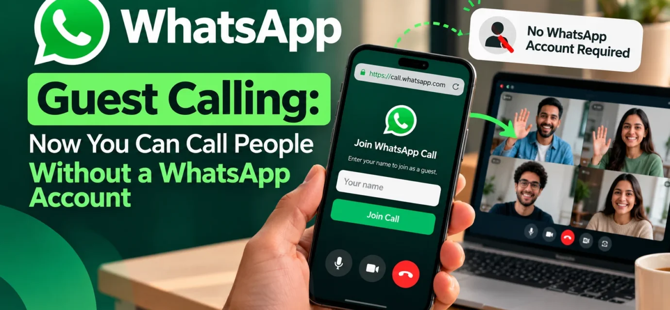 WhatsApp Guest Calling: Call Without an Account