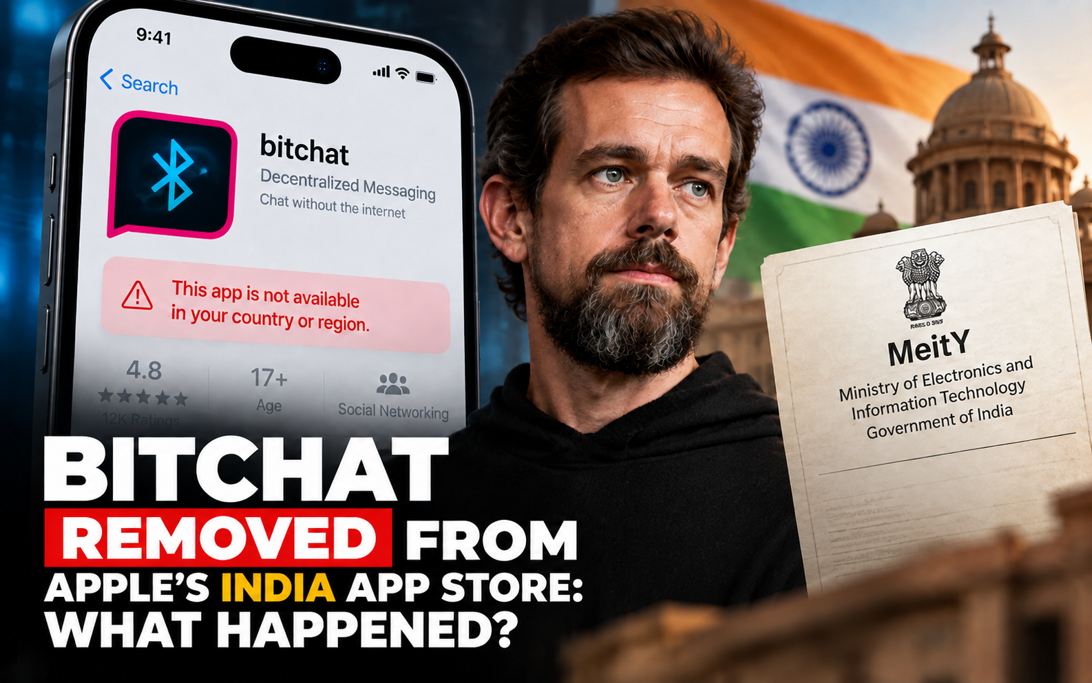 Bitchat Removed From Apple’s India App Store: What Happened?