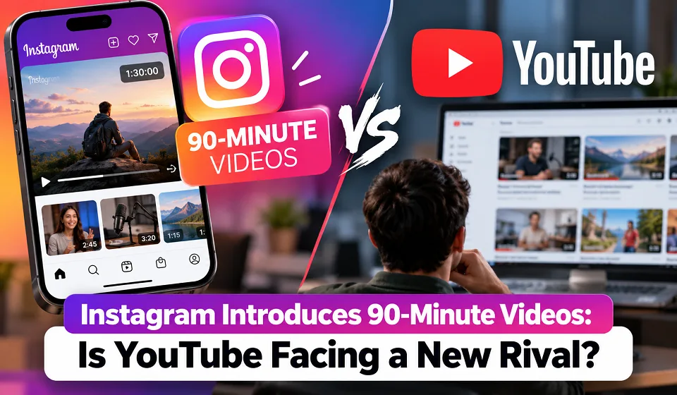 Instagram 90-Minute Videos: Is YouTube Facing Competition?