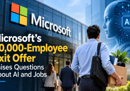 Microsoft 60,000 Employee Exit Offer: AI and Jobs