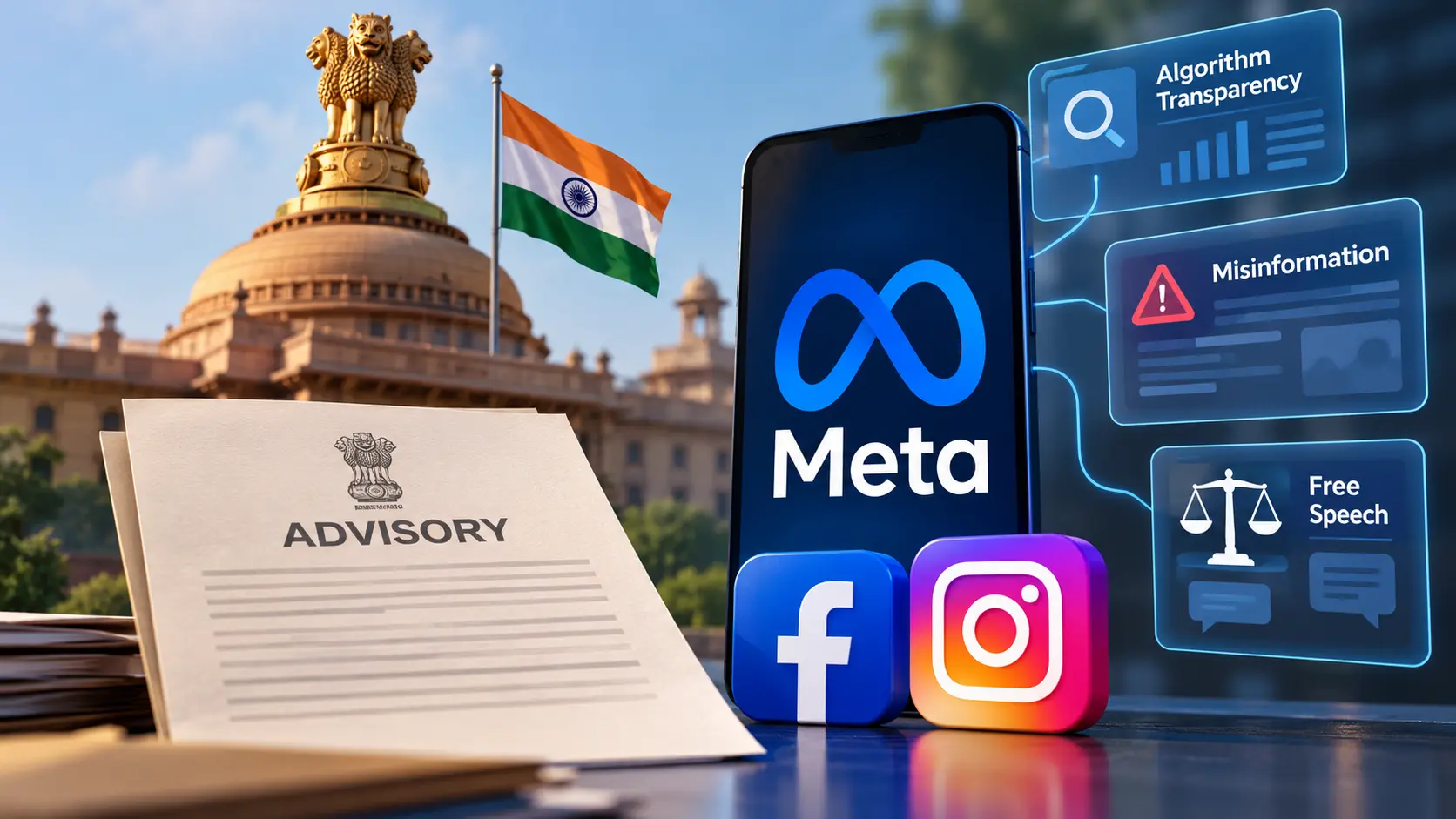 Meta Under Scrutiny in India: Algorithm Transparency, Misinformation and Free Speech