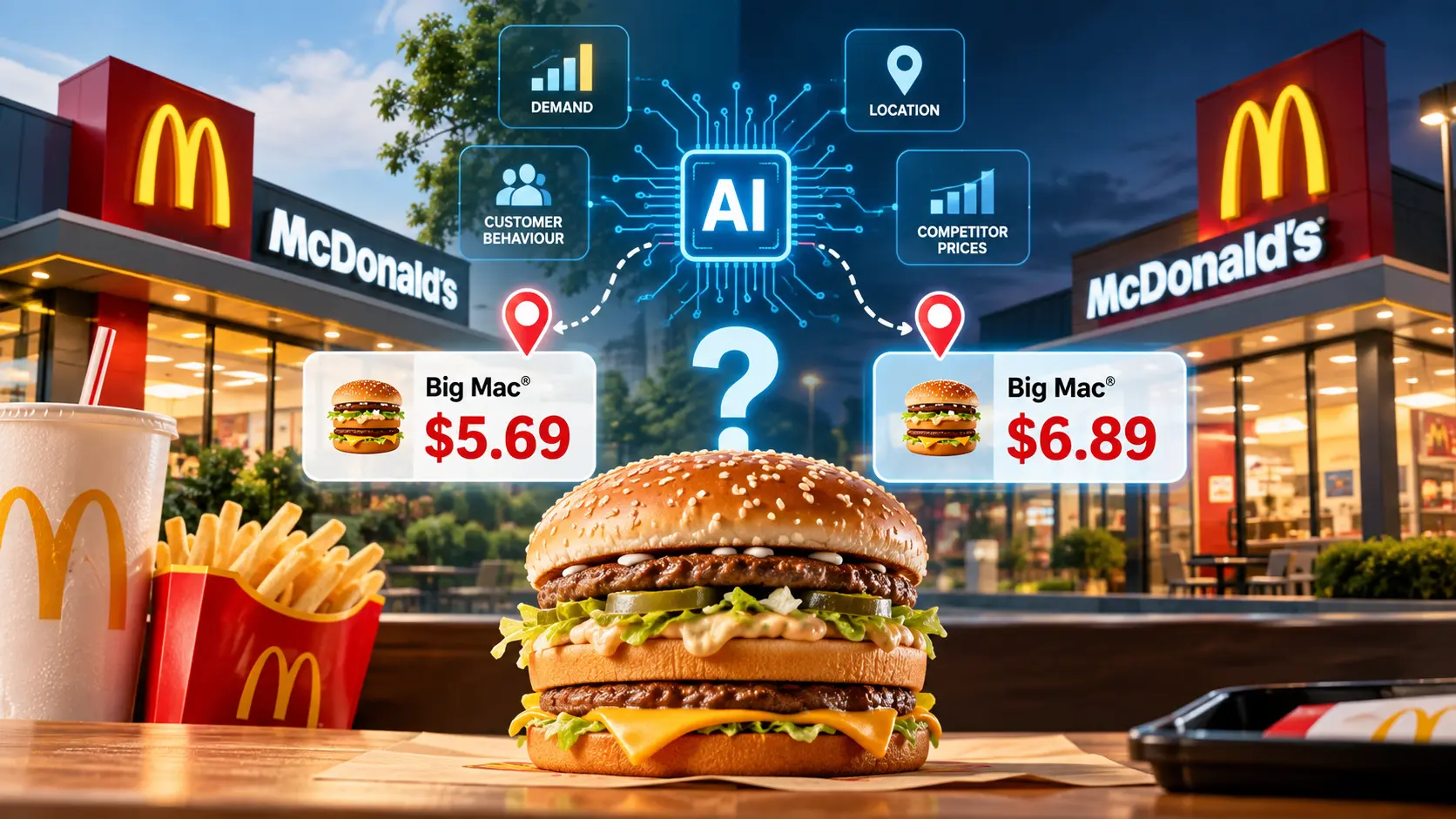 Same Burger, Different Price? How AI Is Changing McDonald’s Pricing